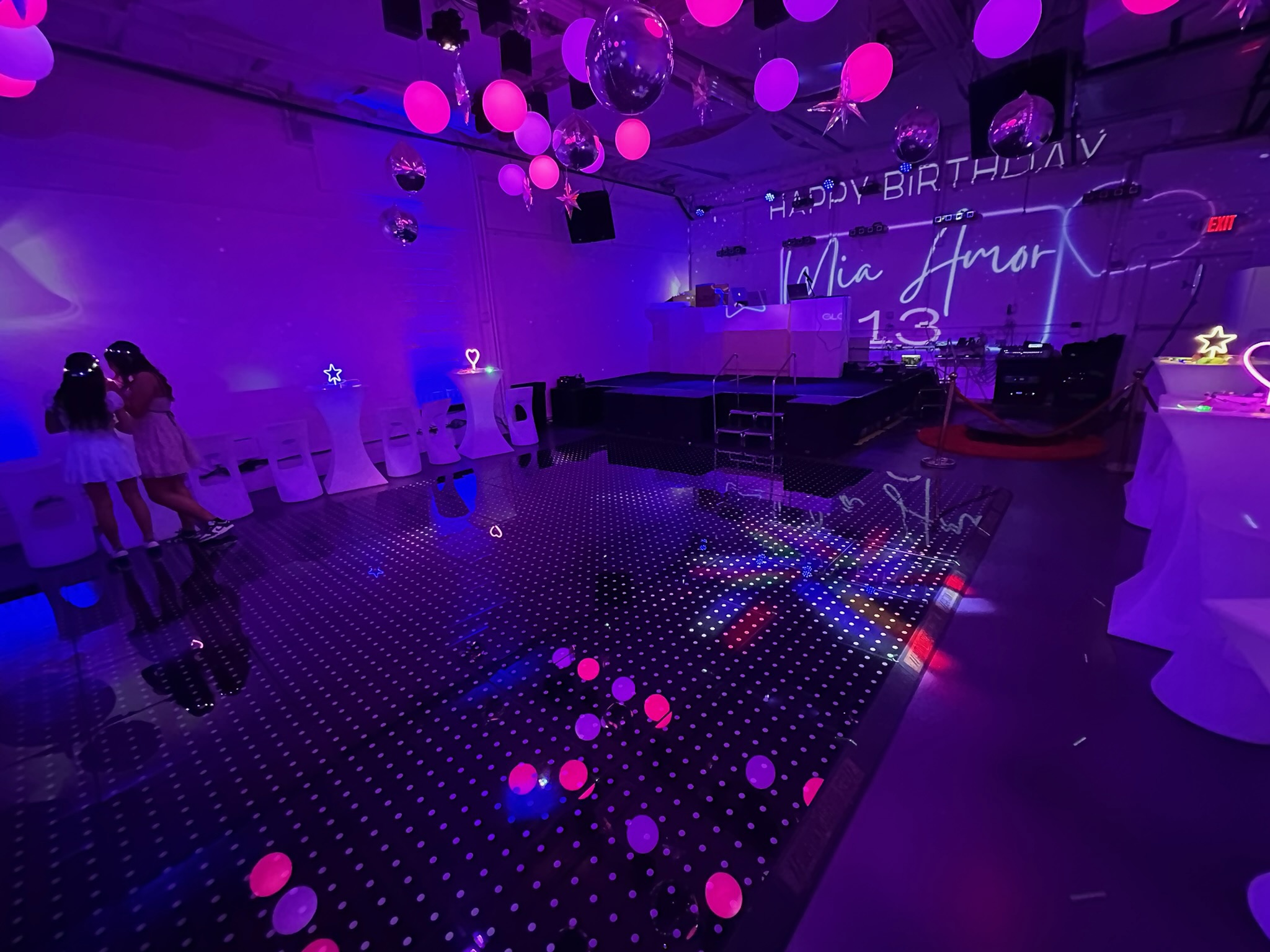 Dance floor vibes
